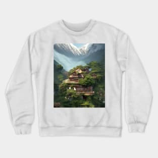 House in the Mountain Crewneck Sweatshirt